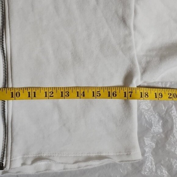 Art Class Girls Small 6/6X White Cropped Zippered Hoodie New - Picture 11 of 14